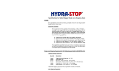 Hydra Stop - Lightweight Hydra-Stopper Line Stop Machine Brochure