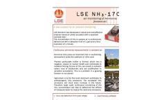 Model LSE NH3-1700 - Low PPB Ammonia Monitor Brochure