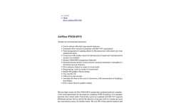 AirFlow - Model PM10-HVS - High Volume Sampler for Environmental Parameters - Brochure