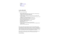Air Flow - Model PM2,5-HVS - High Volume Sampler for Environmental Parameters - Brochure