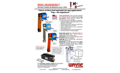 Wayne - Model MSB-B - Stainless Steel Belt Mini-Skimmers Brochure