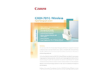 Canon - Model CXDI-701C - Wireless Digital Radiography System - Datasheet