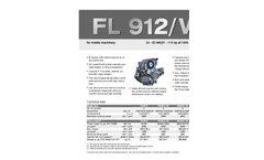 Model 912 - Construction Equipment Engine Brochure
