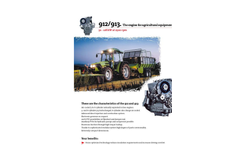 Model 912 - Agricultural Equipment Engine Brochure