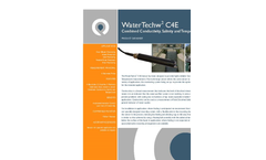 WaterTechw2 C4E Combined Sensor for Conductivity, Salinity and Temperature Monitoring Specifications