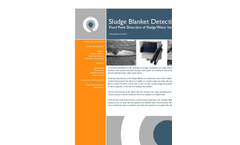 Sludge Blanket Level Detection - Continuous Monitoring on Settlement Tanks and Clarifiers Application Datasheet