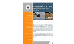 OxyTechw2 RDO Pro-X Sensor Datasheet 