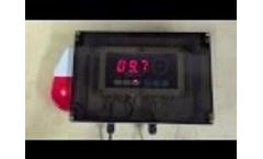 Wind Speed Alarm System Lab Test Video