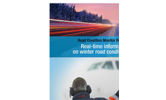 Teconer - Model RCM411 - Road Condition Monitor Brochure