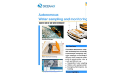 Model ESM30 - Autonomous Water Sampling and Monitoring - Brochure