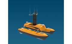 OceanAlpha - Model ME120 - Hydrographic Unmanned Surface Vessel