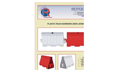 ROTOGRAN - Plastic Road Barriers - Brochure