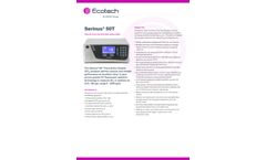 American Ecotech Serinus 50T Trace Sulfur Dioxide Analyser - Brochure