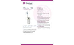 MicroVolume 1100 Low Volume Air Sampler - Brochure