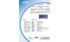 American Ecotech VOC1000 Methane, Non-Methane & Total Hydrocarbon Analyzer - Brochure