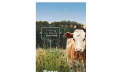 Biogas Power Plant - Brochure