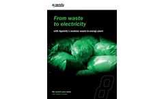 ORC System for Waste-to-Energy - Brochure