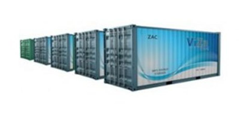 ViZn Energy - Model ZAC - Fully Integrated Energy Storage System