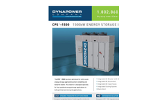 Model CPS-1500 - 1500 KW Utility Scale Energy Storage Inverter Brochure