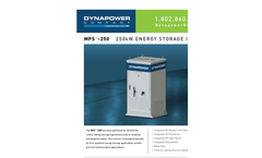 PARALLELABLE - Model MPS-250 - 50 KW Utility Grade and Microgrid Energy Storage Inverter Brochure