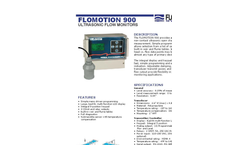 Flomotion Systems - 900 - Open Channel Flow Measurement System DataSheet