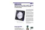 Flomation Systems - DR5000 - Single & Dual Pen Chart Recorders DataSheet