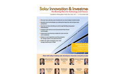 Solar Innovation & Investment USA Brochure (PDF 348 KB)