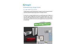 Model AC Cube Series - Residential & Small Business Energy Storage System Brochure