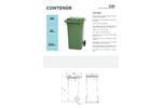 Oval - Model 2000 - Side-Loading Container  - Brochure