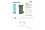 Oval - Model 3000 - Side-Loading Container - Brochure