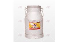 Cowbell - Model MC-AL-20-D - Milk Can Aluminium Cap.20 Ltr. (Delivery Type)