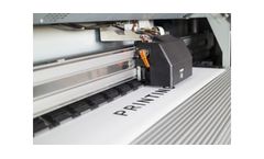 Ice blasting technology for printing