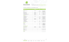 Solmax - Model FGI 1115 - Fabric Brochure