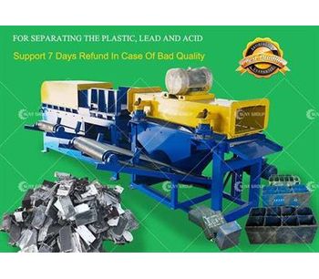 SUNY GROUP - Lead Battery Recycling Machine