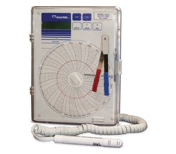 DeltaTrak - Model 14013, 14014 - Temperature/Humidity/Dew Point Circular Chart Recorder