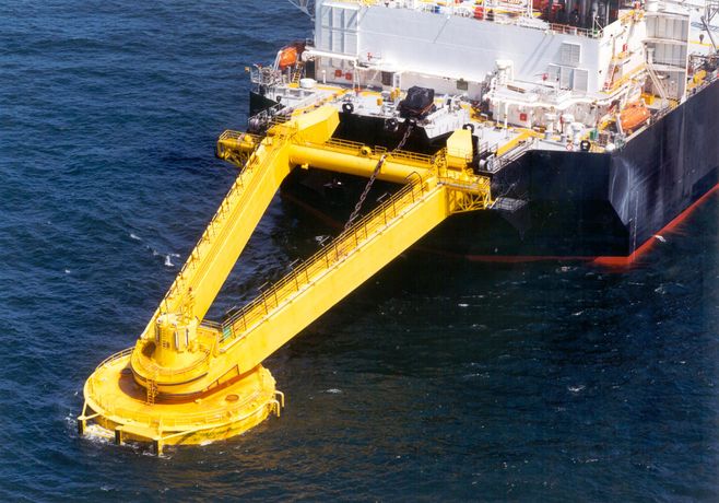 Bluewater FSRU And FSO Single Point Mooring Systems