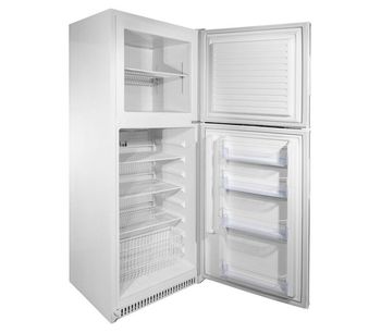 SunDanzer - Model DCRF450 - 15 Cu. Ft. Refrigerator with Top Freezer