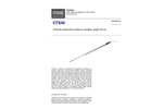 MAE - Model CTS45 - Thermal Conductivity Probe - Datasheet
