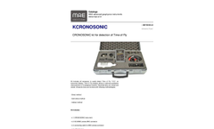 MAE - Model Kcronosonic - Kit for Detection of Time of Fly - Datasheet