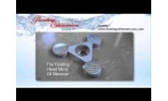 Floating Pool Skimmers USA Micro Oil Skimmer Video