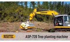 Risutec ASP-720 Tree Planting Machine - Video