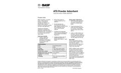 Surfatas - Model ATS - Powder Adsorbent - Datasheet