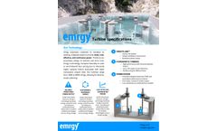 Emrgy - Hydropower Unit - Brochure