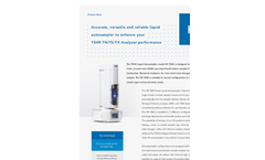 TSHR - Model HR 7100 - Liquids Autosampler - Brochure