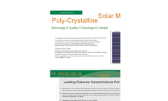 	Solarever - Model 410W (Black on Black) - Photovoltaics Solar Panel - Brochure