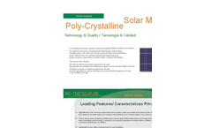 Solarever - Model 455W (Silver Frame) - Photovoltaics Solar Panel PARENT 	  - Brochure