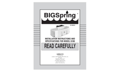 BigSpring - Model 6100/6101 - Waterer Brochure