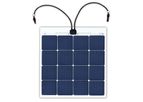 Solbian - Model SX 78 Q - Monocrystalline Flexible Solar Panel