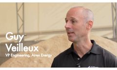 VERT et NET: Airex transforms biomass into biocoal and biochar, in only 3 sec! - Video