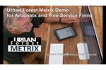 Urban Forest Metrix Demo March 2018 - Video